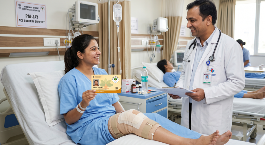 Ayushman Card ACL Surgery