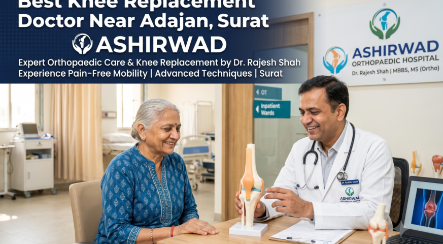 Best Knee Replacement Doctor Near Adajan, Surat | Ashirwad