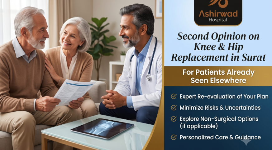 Second Opinion on Knee & Hip Replacement in Surat
