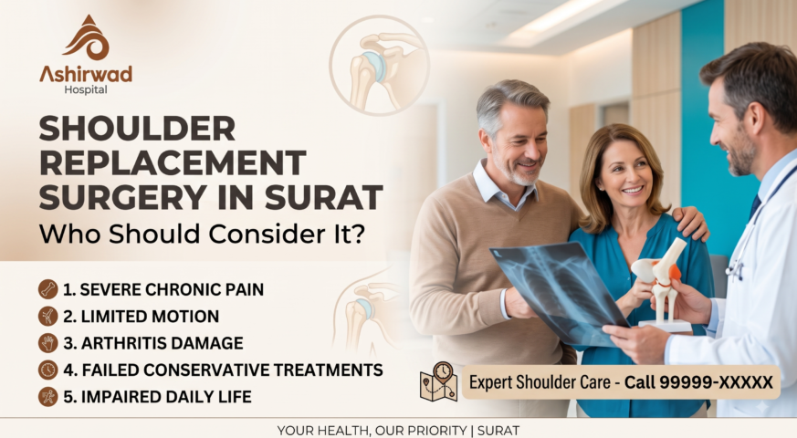 Shoulder Replacement Surgery in Surat Who Should Consider It