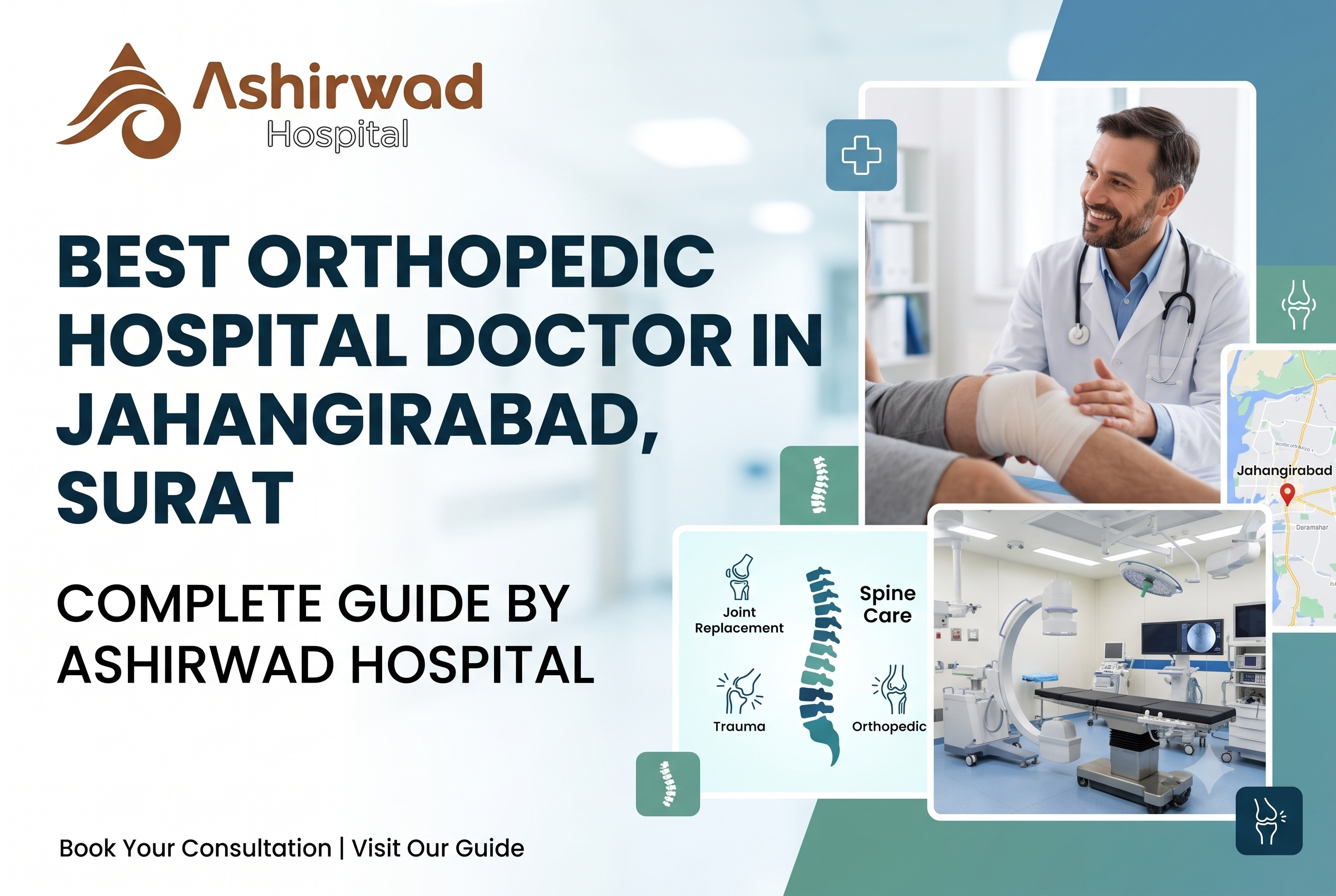 Best Orthopedic Hospital Doctor in Jahangirabad Surat: Complete Guide by Ashirwad Hospital