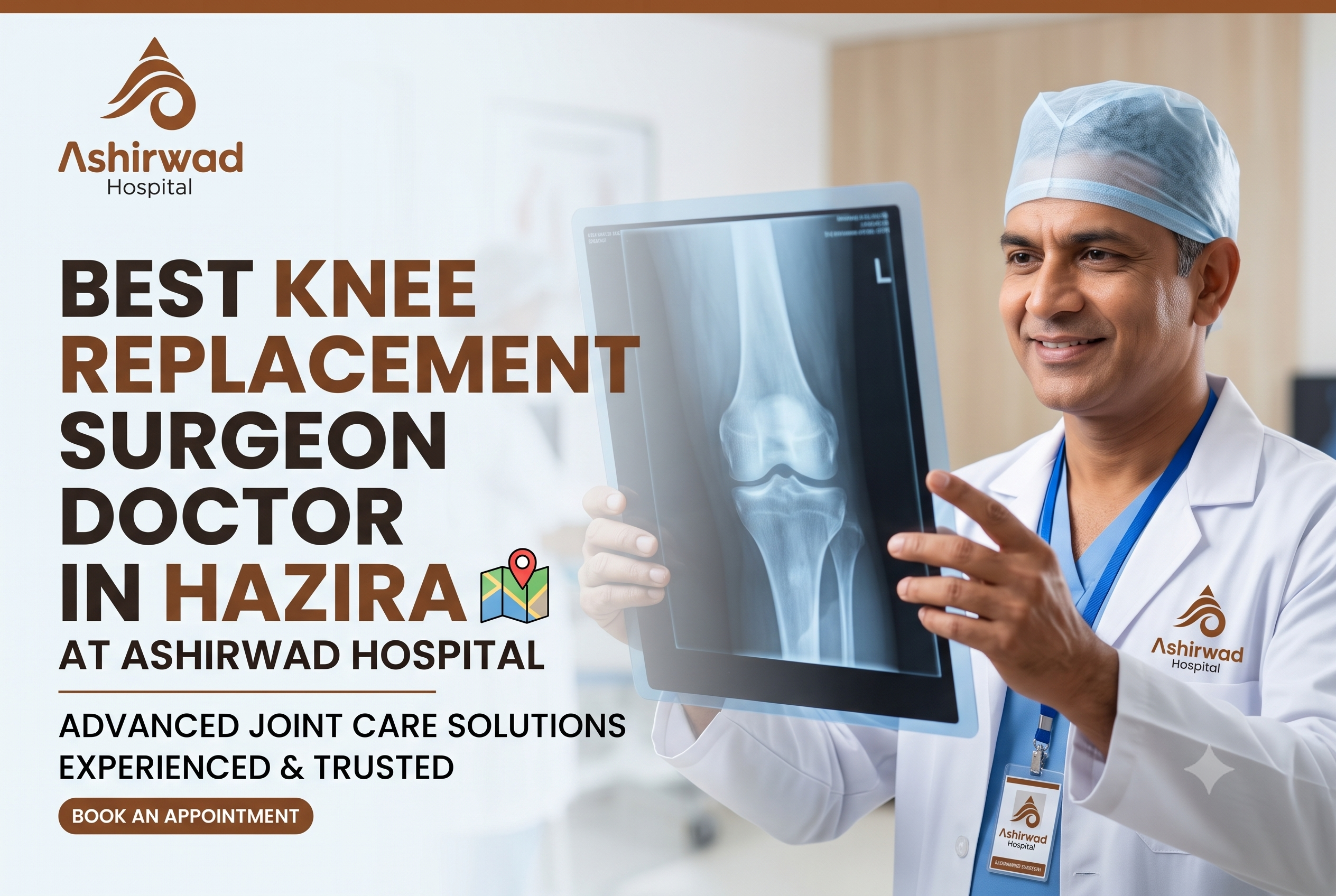 Best Knee Replacement Surgeon Doctor in Hazira