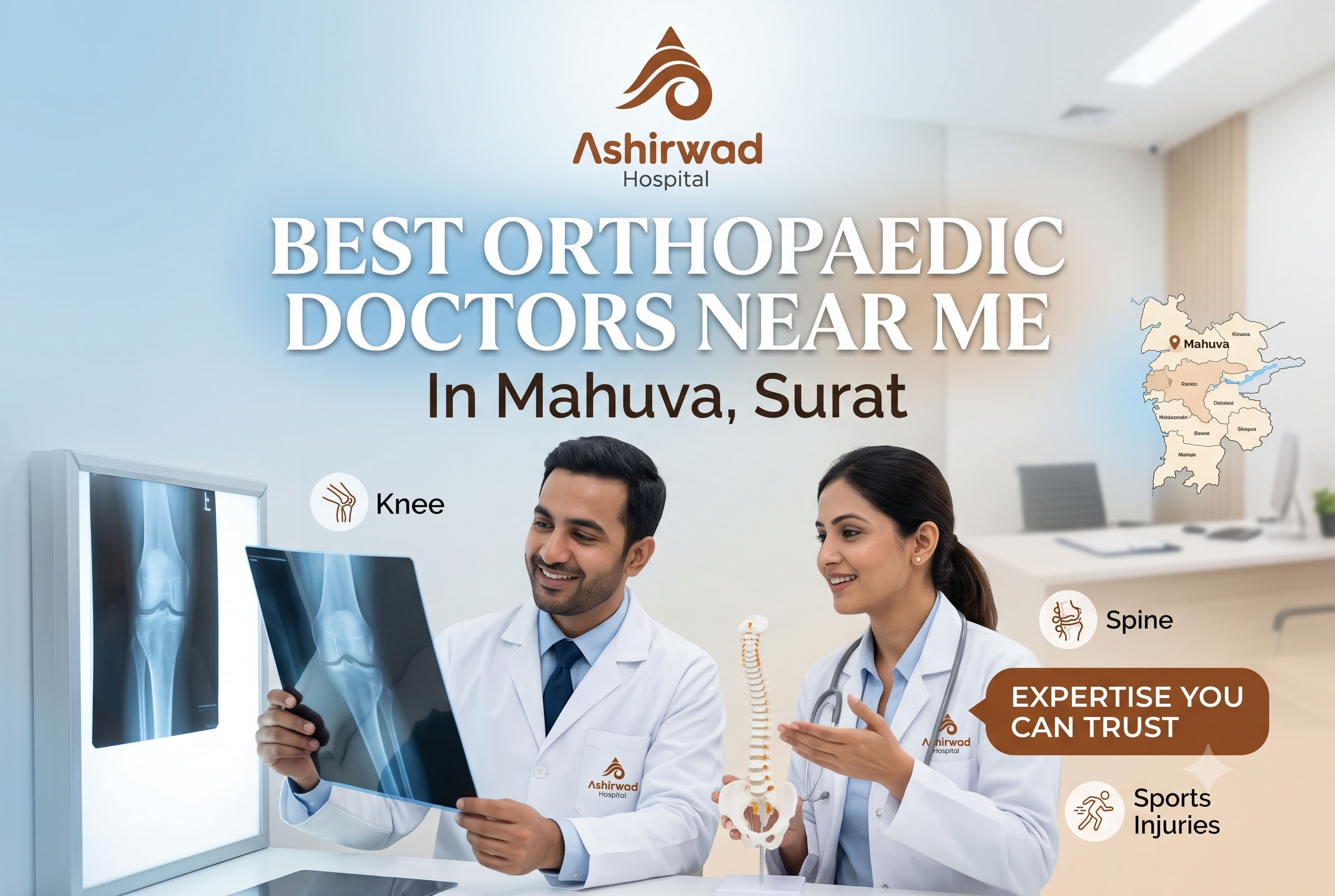 Best Orthopaedic Doctors Near me in Mahuva, Surat