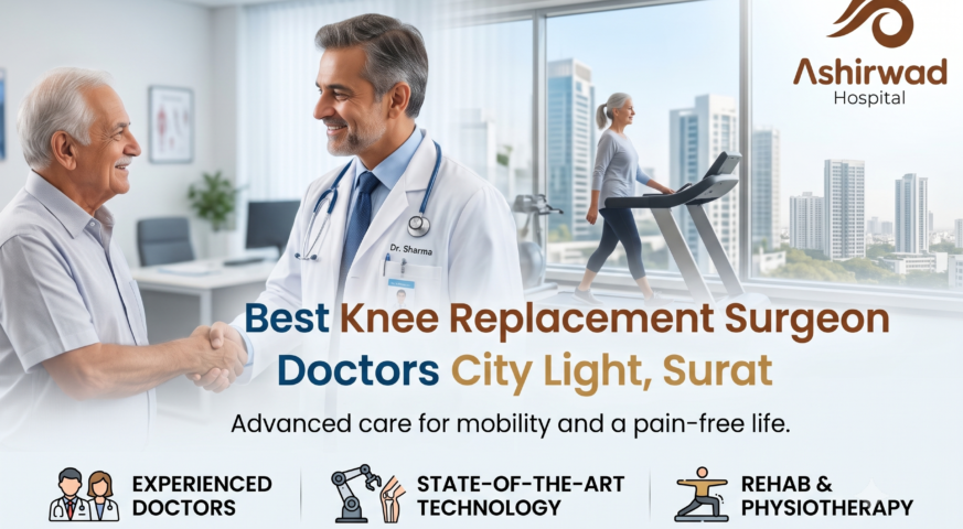 Best Knee Replacement Surgeon Doctors in City Light, Surat