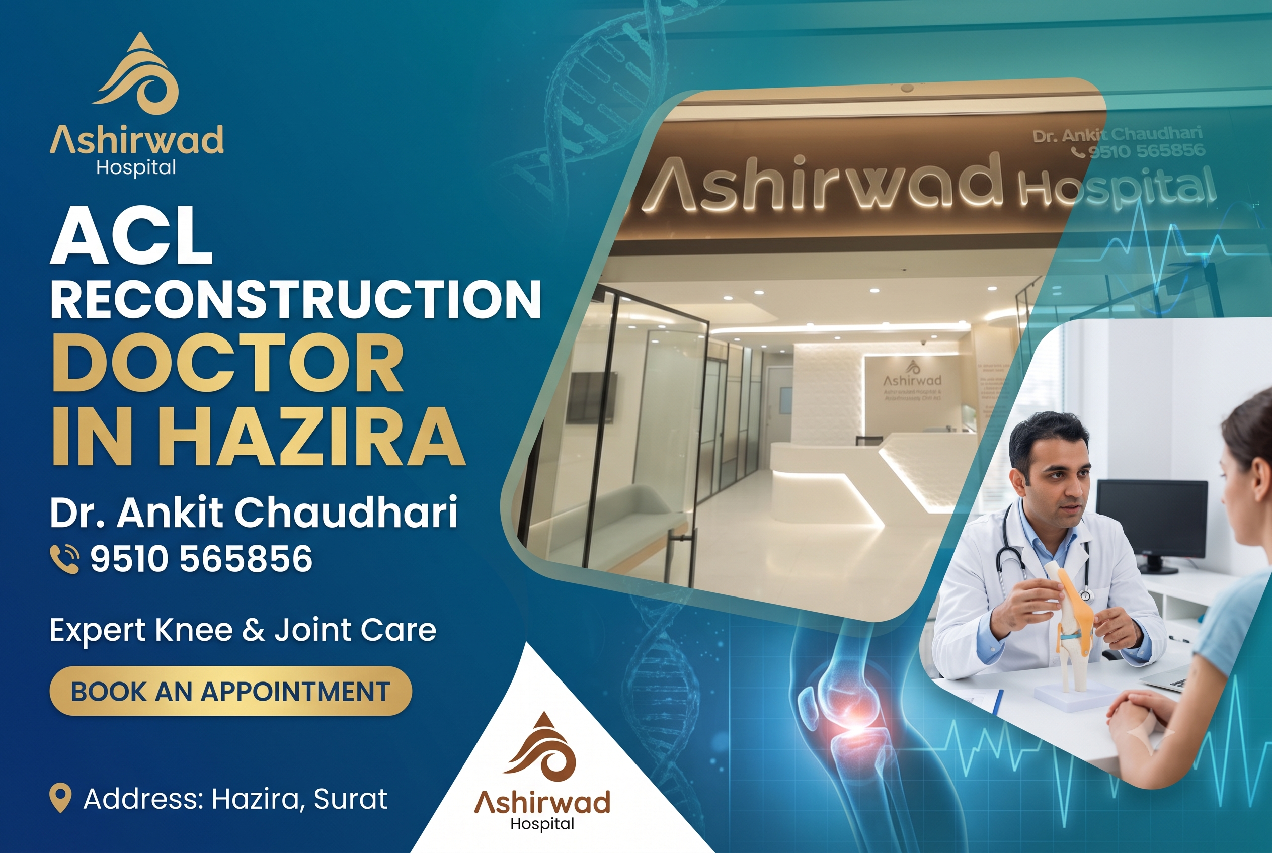Acl Reconstruction Doctor in Hazira