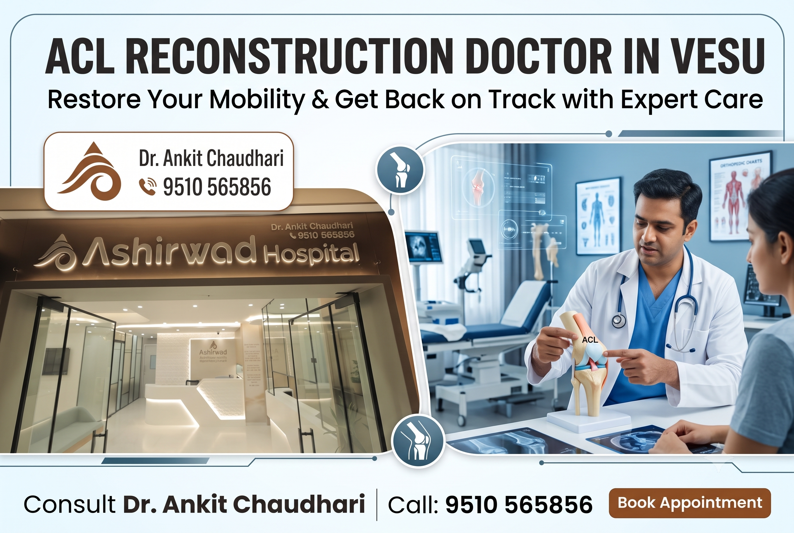 Acl Reconstruction Doctor in Vesu